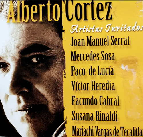 Alberto Cortez Cd Nuevo Con Grandes Artistas Invitados 