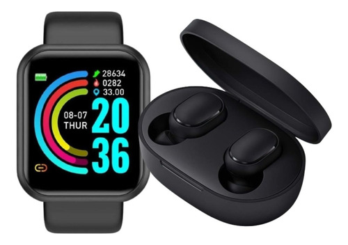 Combo! Auriculares Xiaomi Airdots + Smartwatch Reloj D20