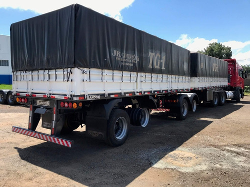 Scania G-420 2009/10 Com Bitrem Randon