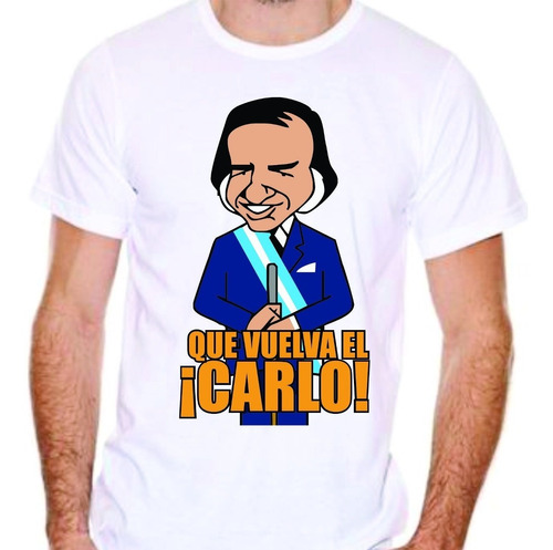 Remera Carlos Menem