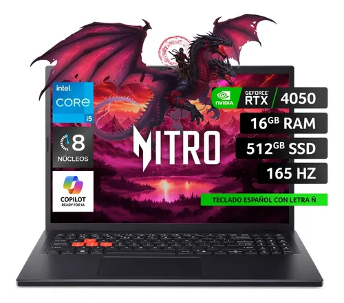Notebook Gamer Acer Nitro Nl16-71g