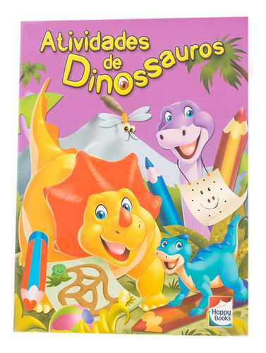 Atividades De Dinossauros: Vol.2, De Little Pearl Books. Happy Books Editora Ltda. Em Português, 2018