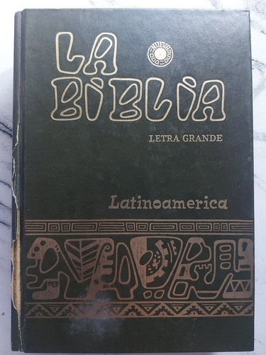 Antiguo Libro La Biblia. Letra Grande. 52881