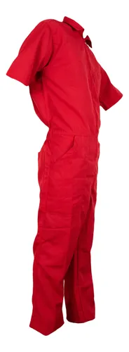 Overol rojo hombre sale