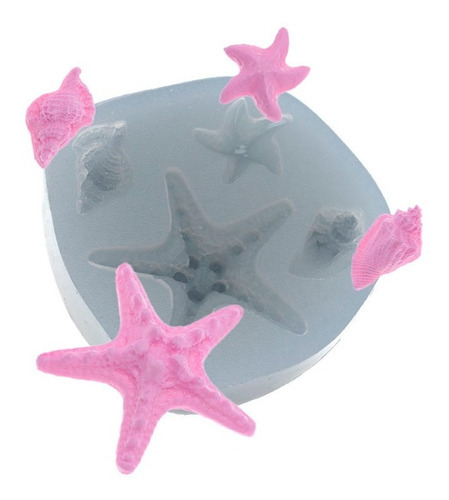 Molde de silicona 144 - Big Star Sea Bottom y otros