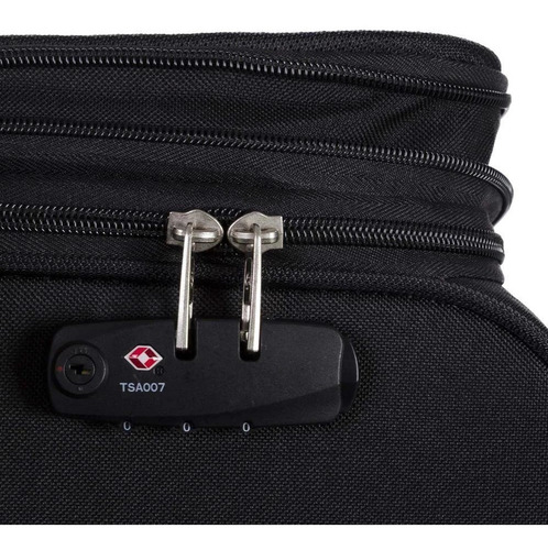 Bolsa de viaje Samsonite pequeña de Bahia, color negro liso