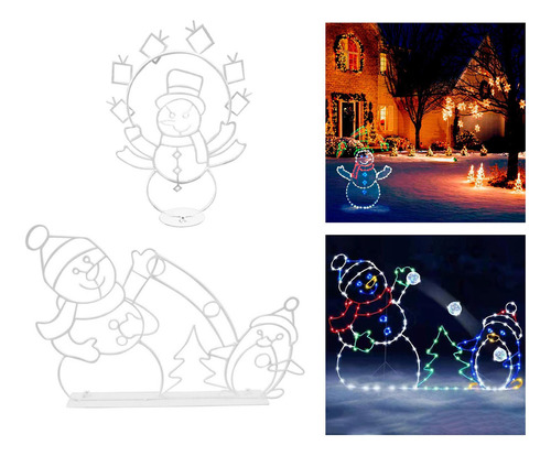 Aa Lámparas Led De Navidad A Prueba De Agua Decoraciones