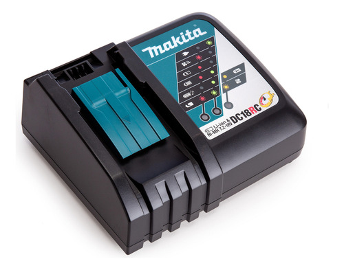 Kit Makita Dgp180z-3 Llave Impacto + Engrasadora +2bat+ Carg Turquesa