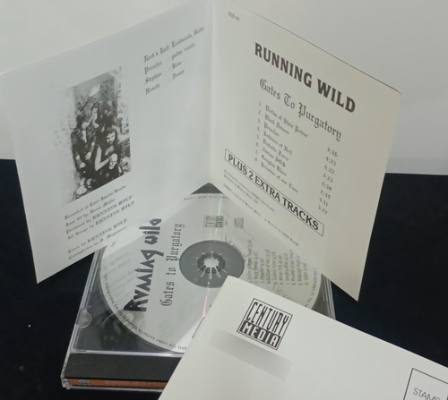 Cd - Running Wild - Gates To Purgatory (Usado)
