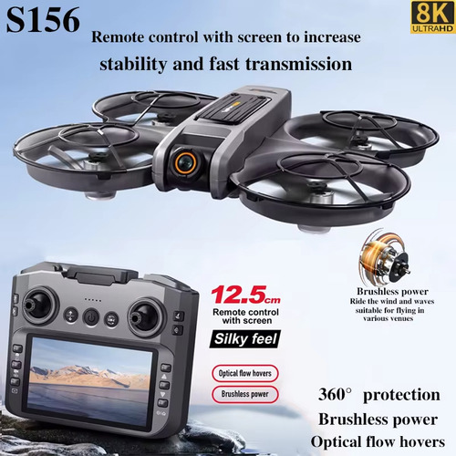 Mini Drone S156 8k Cámara 5g Wifi Evitación De Obstáculos 3b