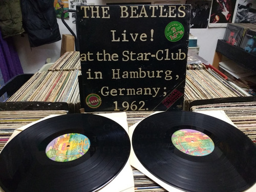 The Beatles Live In Hamburg  Doble  Lp  Lacapsuladisqueria