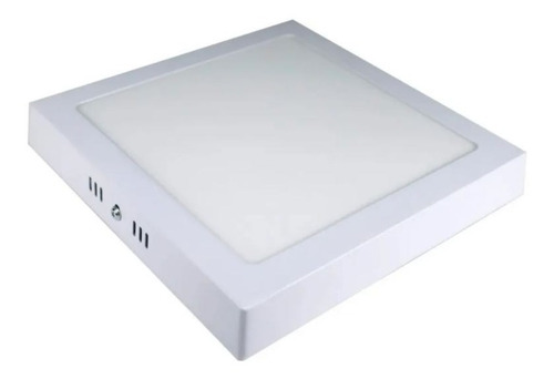 Imagen 2 de 8 de Panel Plafon Led Aplicar Cuadrado 18w Cálida Fría Philips