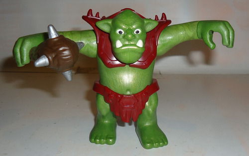 Muñeco Figura Ogro Troll Playmobil Geobra Made In Germany Verde (Usado)