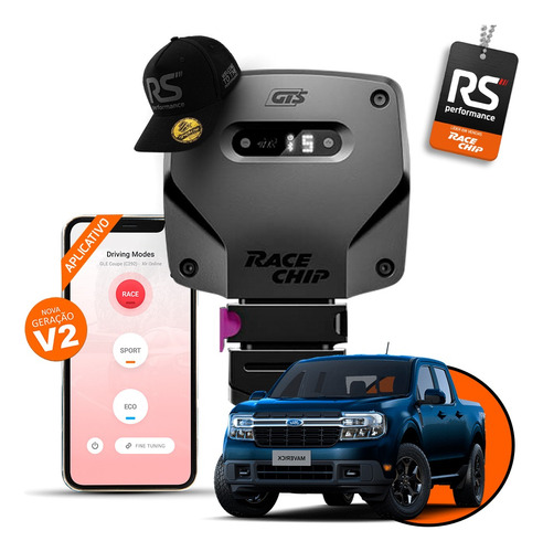 Racechip Ford Maverick 2.0 Chip De Potência Gts + App V2
