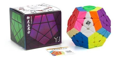 Cubo Rubik Yj Yuhu V2 Magnetico Megaminx Stickerless