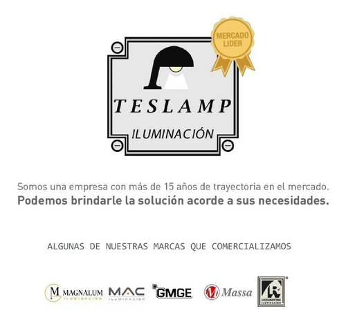 Imagen 8 de 9 de Pack X3 Lampara Colgante Galponera Industrial 40 Cm