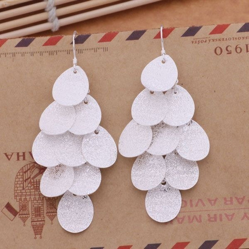 Aretes Arracadas Plata 925 Joyeria Mujer Moda Mama Regalo Du