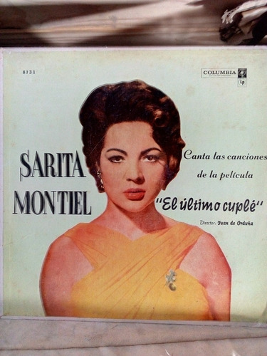 Sarita Montiel - El Ultimo Cuple (vinilo) 1961 Vg+