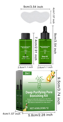 Kit Purificador De Poros K Clean Pores Reduce Blemi 3005