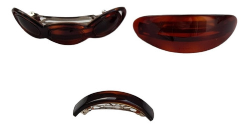 Broche Cabello Francés En Carey (ovalados)