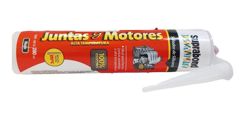 Sellador Suprabond Silicona Para Alta Temperatura 280ml Rojo
