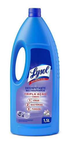 Imagem 1 de 1 de Desinfetante Líquido Lysol Brisa Da Manhã 1,5l