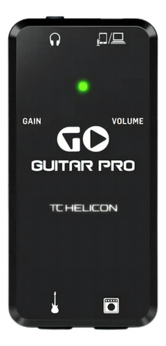 Interface de guitarra para smartphone Go Guitar Pro Tc Helicon