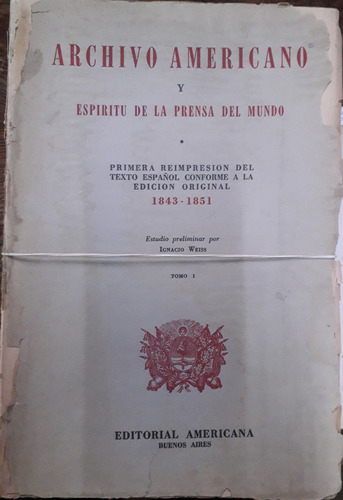 6165 Archivo Americano Y Espíritu De La Prensa Del Mundo- 2t