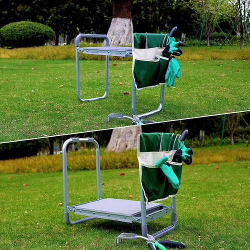 Asiento Plegable Y Duradero Jardín Bolsa Herramientas ...