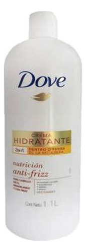 Crema Para Peinar Hidratante Diaria Dove Anti-frizz 1.1 Lt