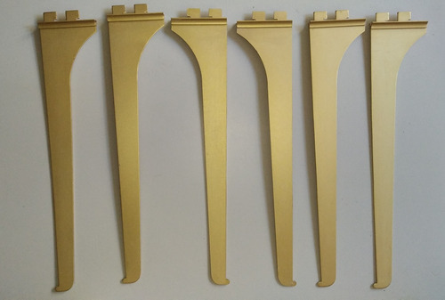 Pie De Amigo Para Cremallera Aluminio Dorado (Usado)