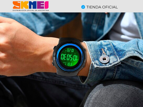 Imagen 8 de 8 de Reloj Hombre Skmei 1251 Sumergible Digital Alarma Cronometro