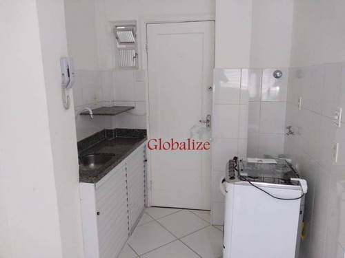 Kitnet À Venda, 20 M² Por R$ 165.000,00 - Embaré - Santos/sp - Kn0028
