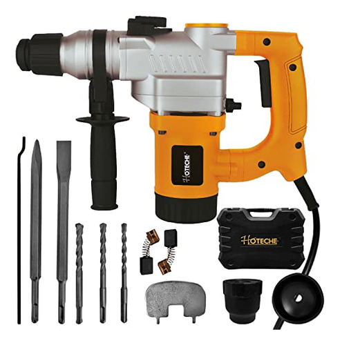 Hoteche Sds-plus Hammer Drill, 6.7-amp 3 Funciones Hammer Co