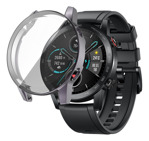Protector De Pantalla Tpu Watch Case 360, Funda Completa, Delgada Y Inteligente
