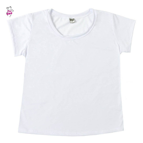 Imagem 1 de 4 de Camiseta Lisa Blusa Branca Tshirt Básica Baby Look Feminina