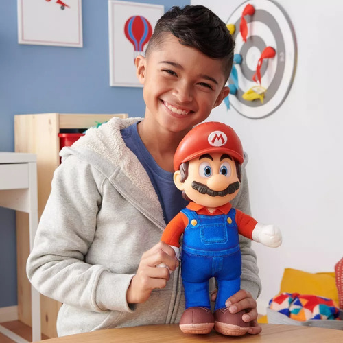 Super Mario Bros. La Pelicula: Peluche Articulado [mario