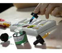 Comprar 10 Tintas Ecoline De Acuarela Líquida Frasco Gotero 30 Ml  