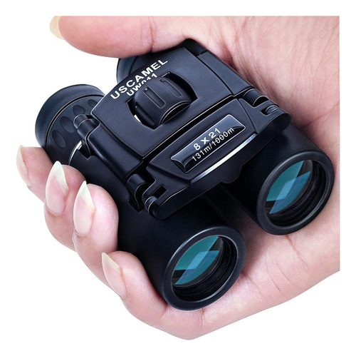 Binoculares De Bolsillo Plegable De Uscamel Mini Telescopio