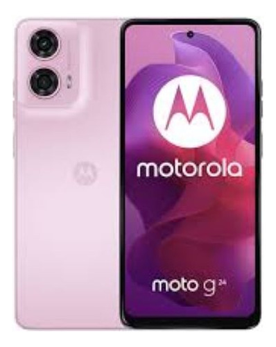  Celular Motorola Moto G24 256gb Lavanda 