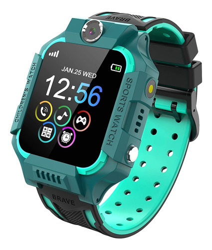 Smartwatch Pthtechus Y19 Con Música Y Juegos Para Niños Color De La Caja Azul