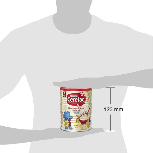 Imagen 2 de 2 de Nestle Cerelac, Frutas Mixtas Y Trigo Con Leche, Latas De 14