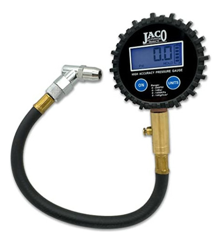 Jaco Elitepro Digital Tire Pressure Gauge - Precisión Profes