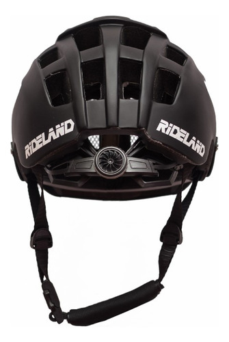 Casco De Bicicleta Rideland All-track Mtb Imán Fidlock Negro