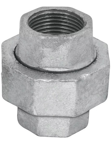 Tuerca Unión Galvanizada 1/2 C/3 Piezas