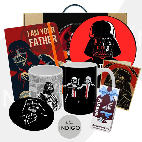 Valija Office Darth Vader Artesanal Personalizada / Mug