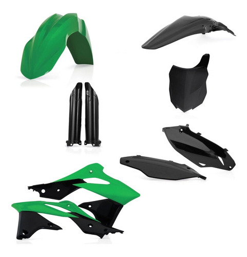 Kit Plasticos Cachas Acerbis Original Kawasaki Kxf 250 13 16