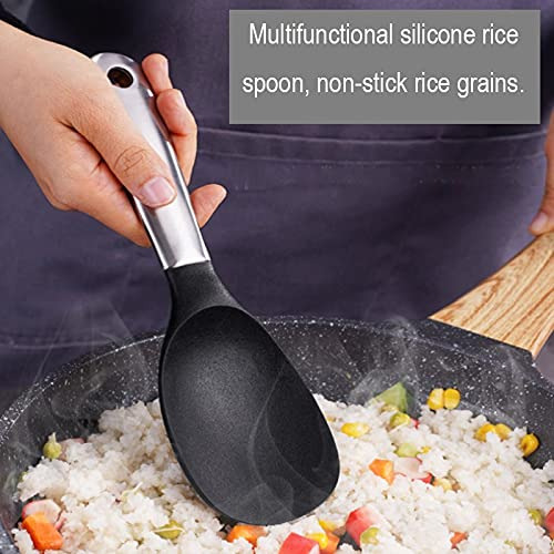 Cuchara Arroz Acero Inoxidable Antiadherente.