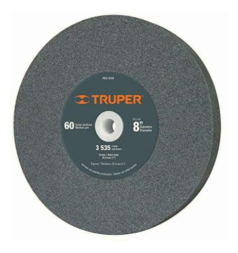 Truper Pies-8160, Piedras Para Esmeril, Óxido De Aluminio
