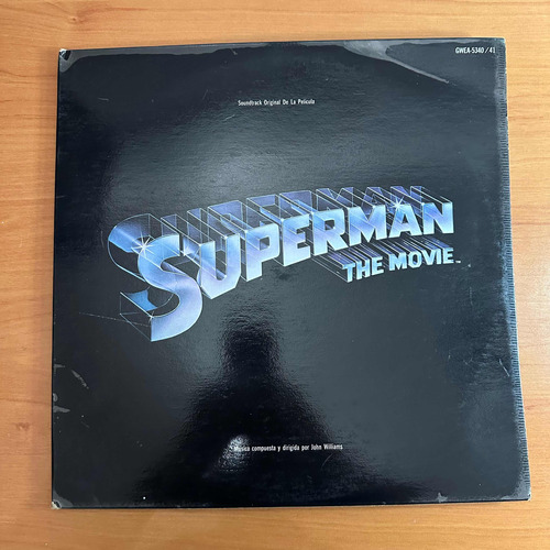 Disco Lp Superman The Movie Soundtrack Álbum Doble